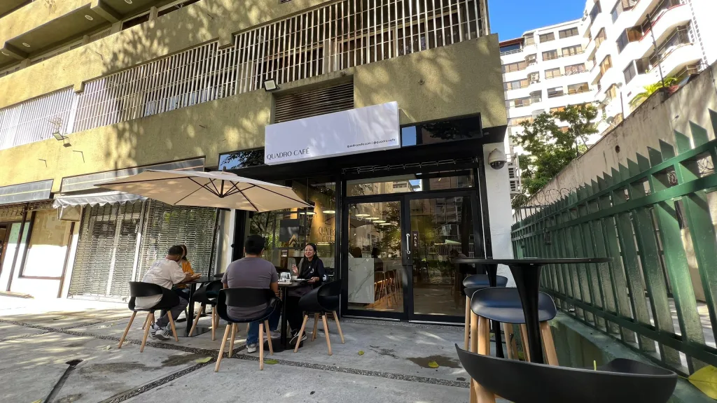 Quadro en Los Palos Grandes: cafés de competencia al alcance de todos