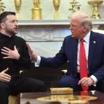 Trump y Zelensky reunidos