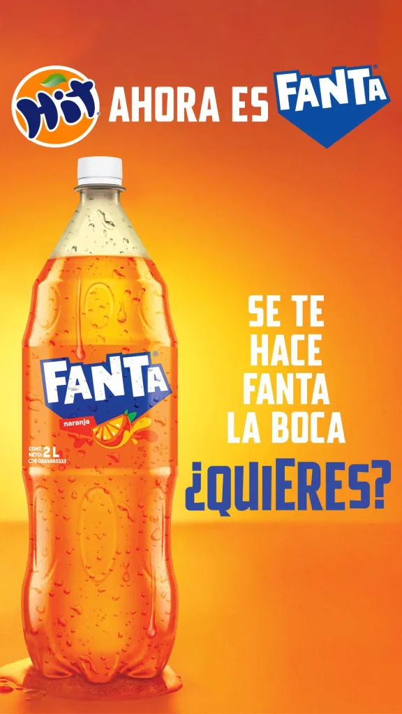 Hit desaparece: ahora será Fanta
