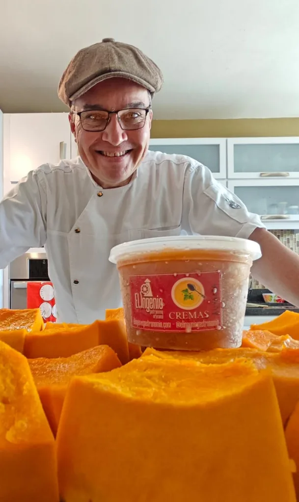 cremas de verduras congeladas