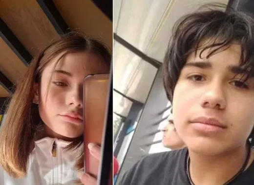 Paloma y Josué adolescentes argentina