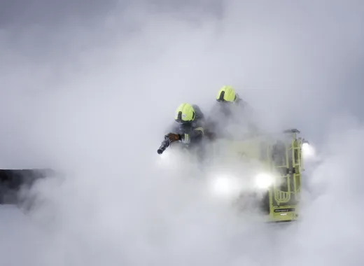 Incendio en aeropuerto británico