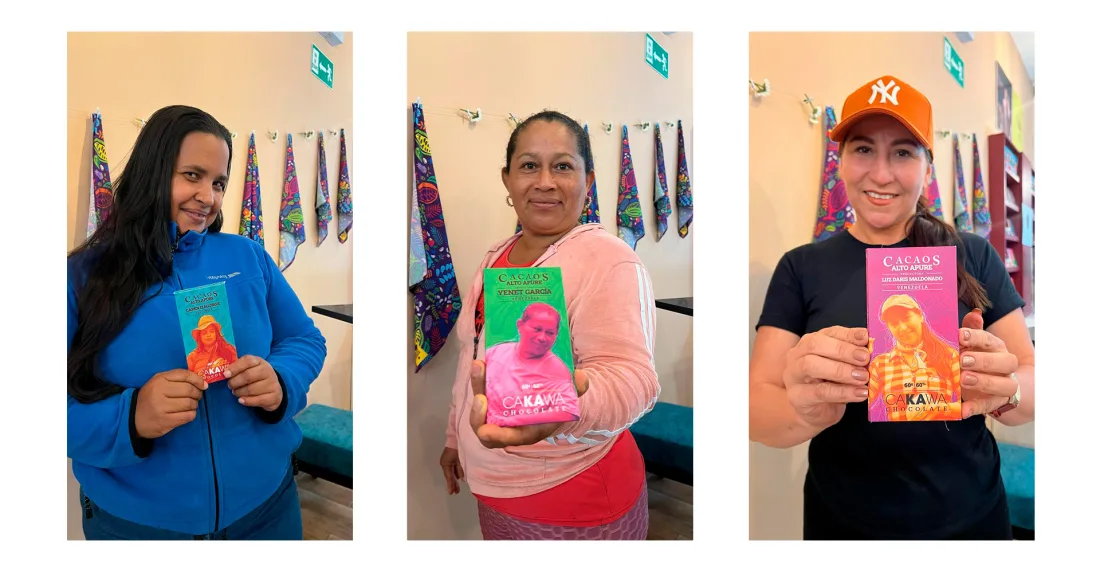 Cacaos del Alto Apure: mujeres protagonizan una colección de chocolate fino