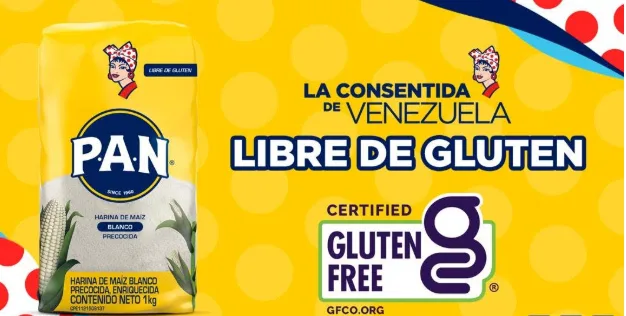 harina pan certificada libre de gluten