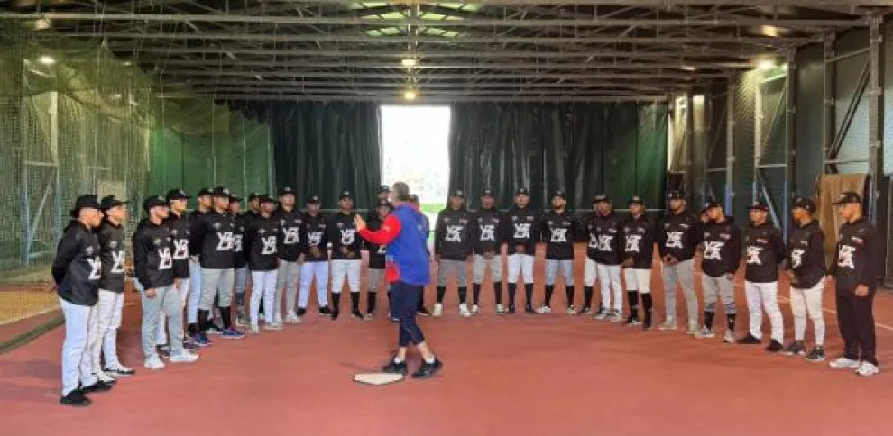 El equipo de béisbol venezolano Team Guevara, en una imagen de Instagram Liga Senior Latinoamericana / Instagram