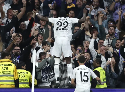 Rudiger salva al Madrid