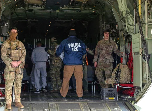 Venezolanos deportados