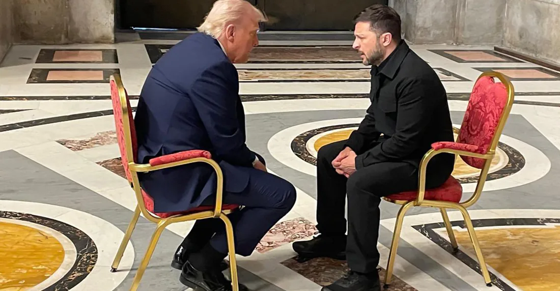 Reunión de Trump y Zelenski