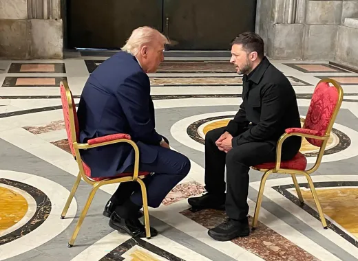 Reunión de Trump y Zelenski