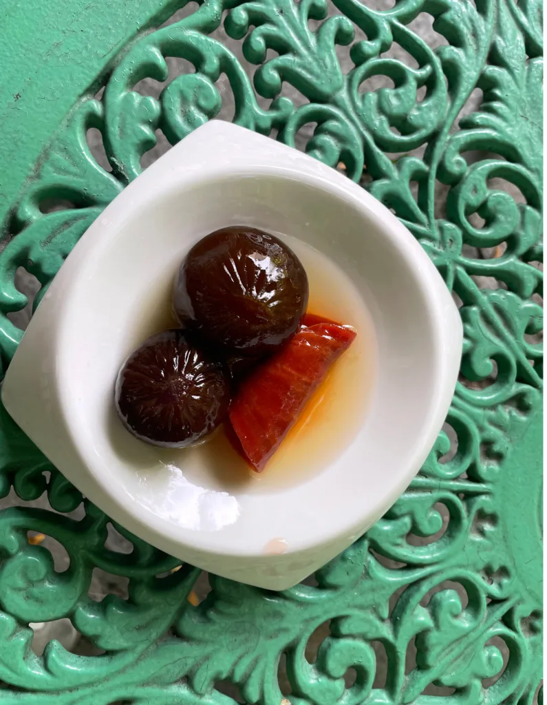 Dulce de higos en almíbar, del convento al frasco