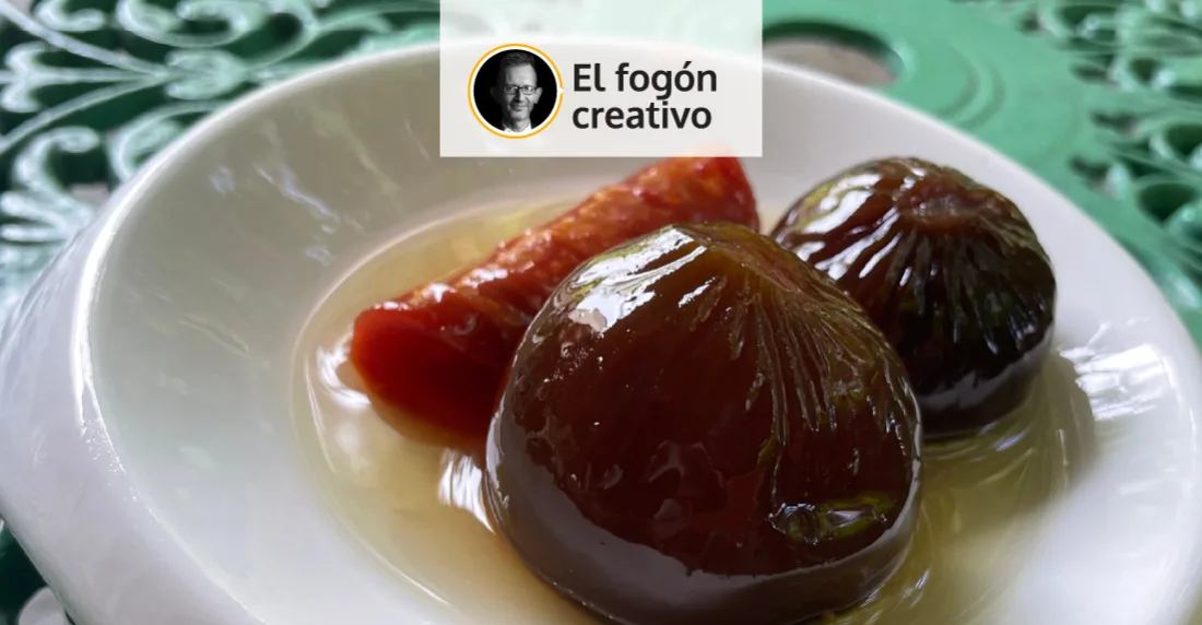 Dulce de higos en almíbar, del convento al frasco