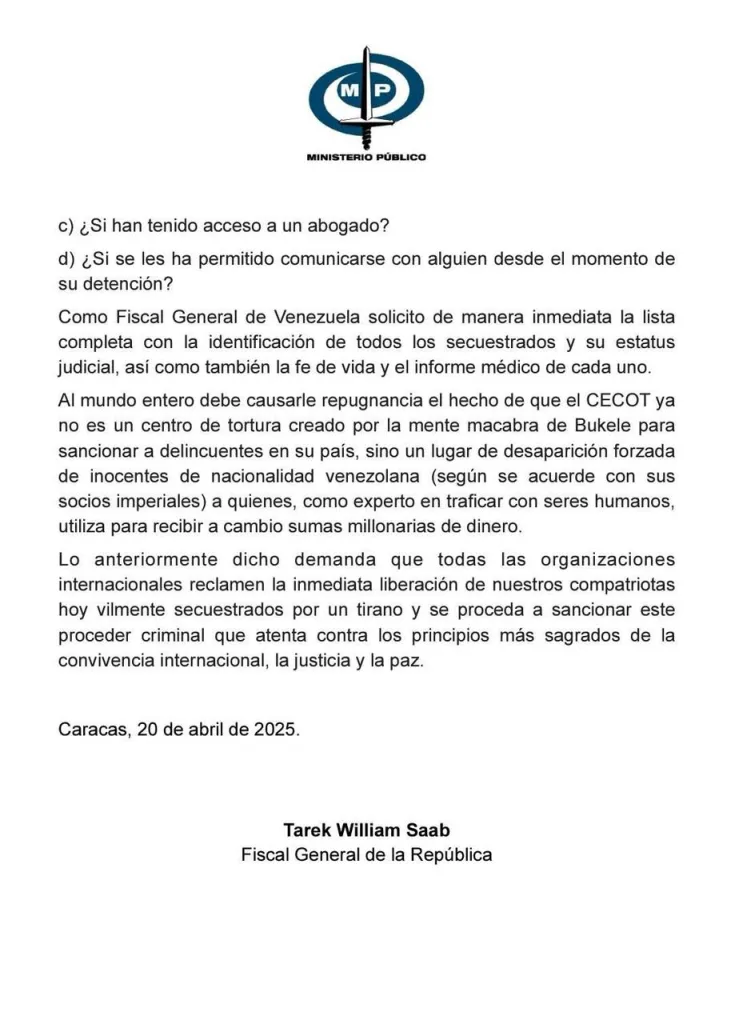 Tarek Wiliam saab le responde a Bukele