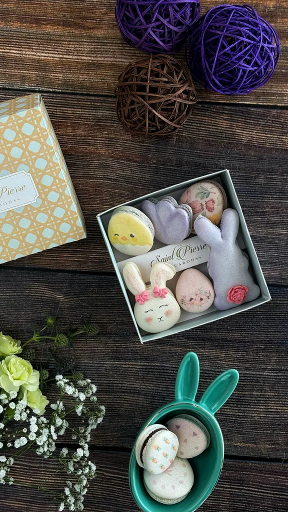La dulzura de la Pascua se saborea con tiernos macarons