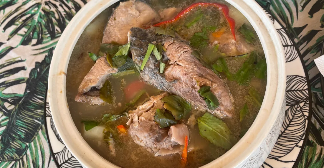 El mejor sancocho de pescado está en Patanemo y lo hace La Bokaina