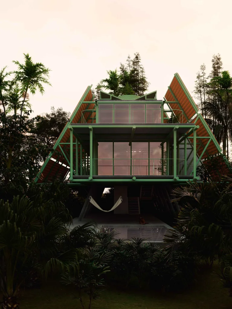 Khristian Ceballos Ugarte en la Bienal de Arquitectura capítulo Versalles