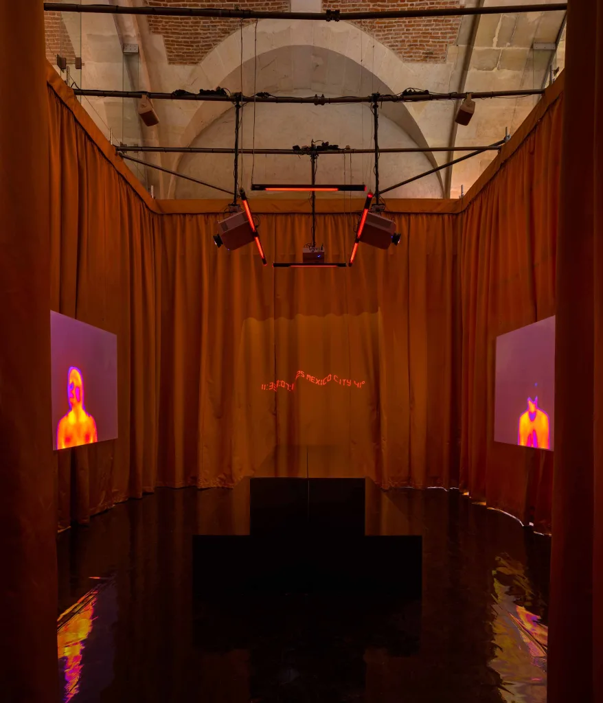 Khristian Ceballos Ugarte en la Bienal de Arquitectura capítulo Versalles