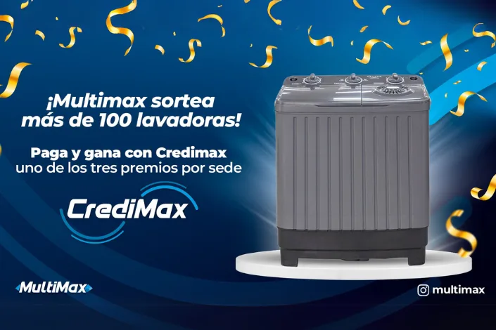 Multimax sortea más de 100 lavadoras: ¿cómo participar?