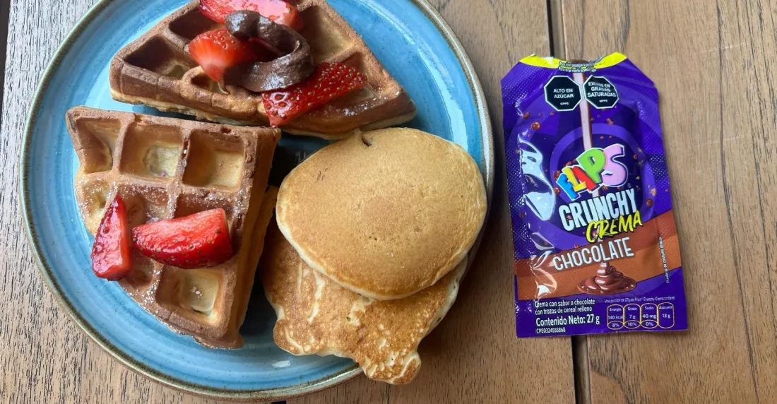 Flips Crunchy Crema: ya se puede disfrutar de la cremita sola