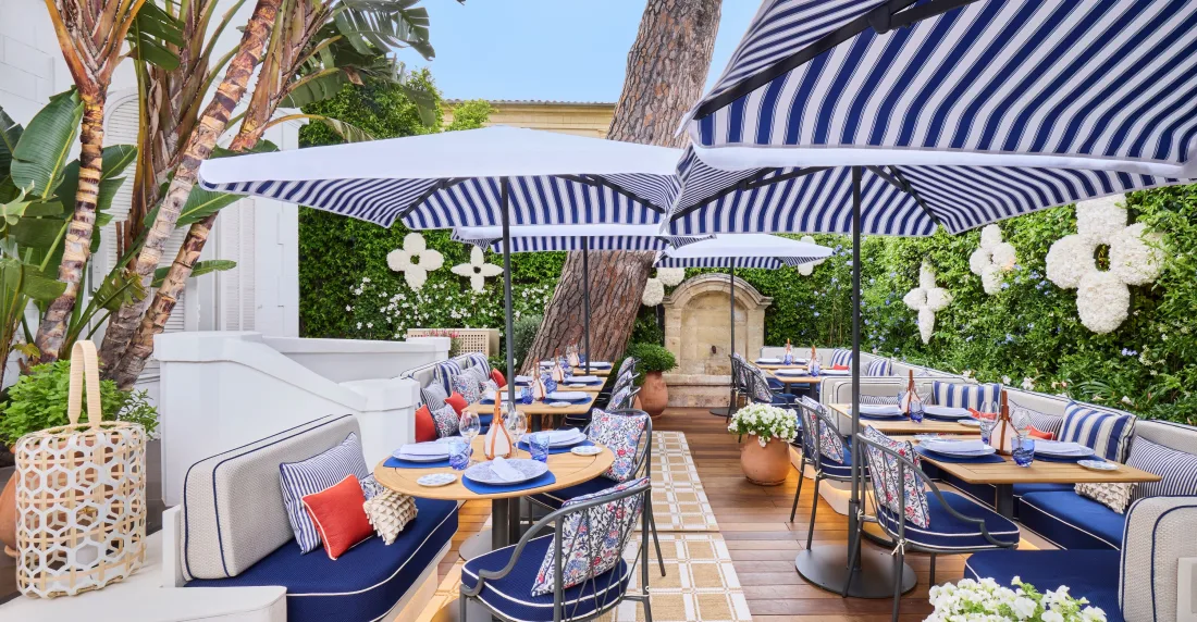 El restaurante de Louis Vuitton reabre en Saint-Tropez