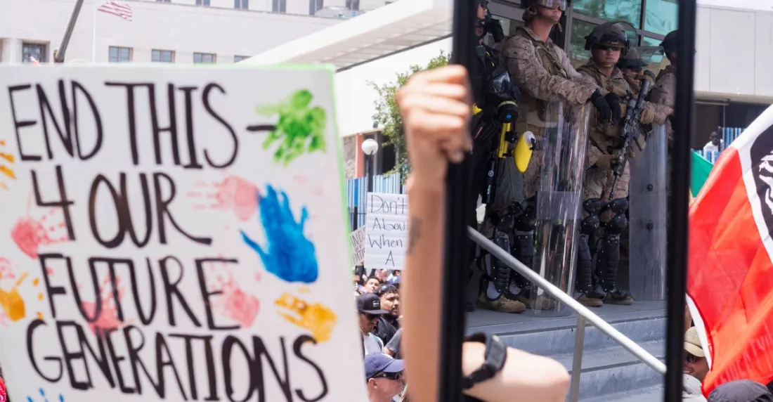 Utah: muere manifestante abaleado en protestas contra Trump