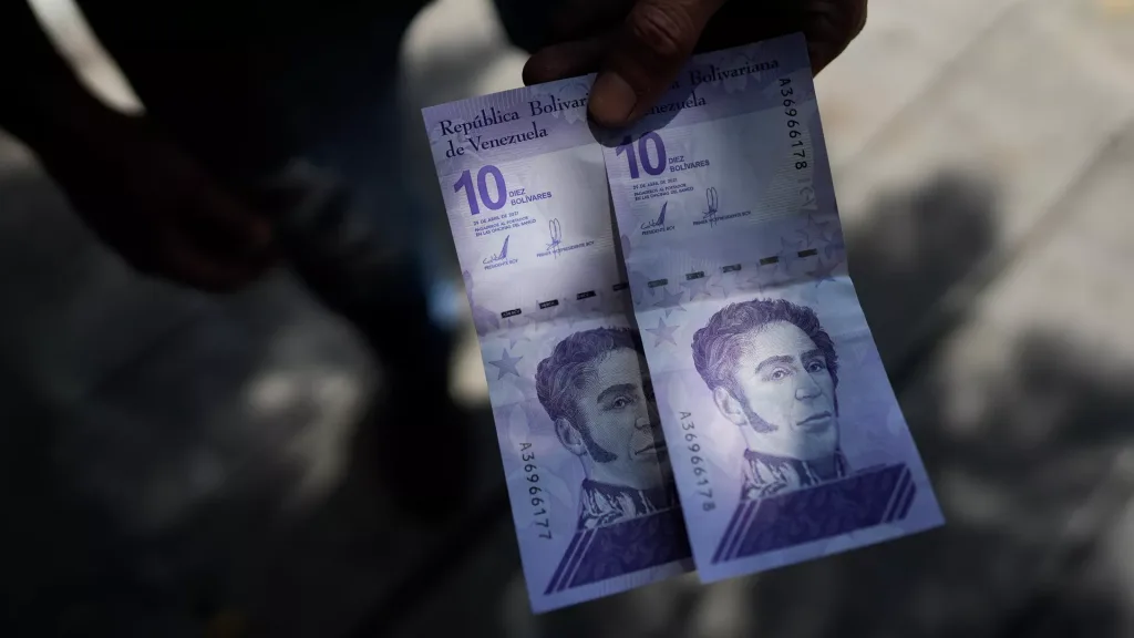 Billetes de diez bolívares