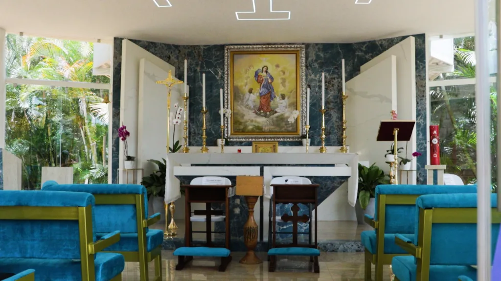 Virgen Desatanudos: así es su santuario en El Hatillo