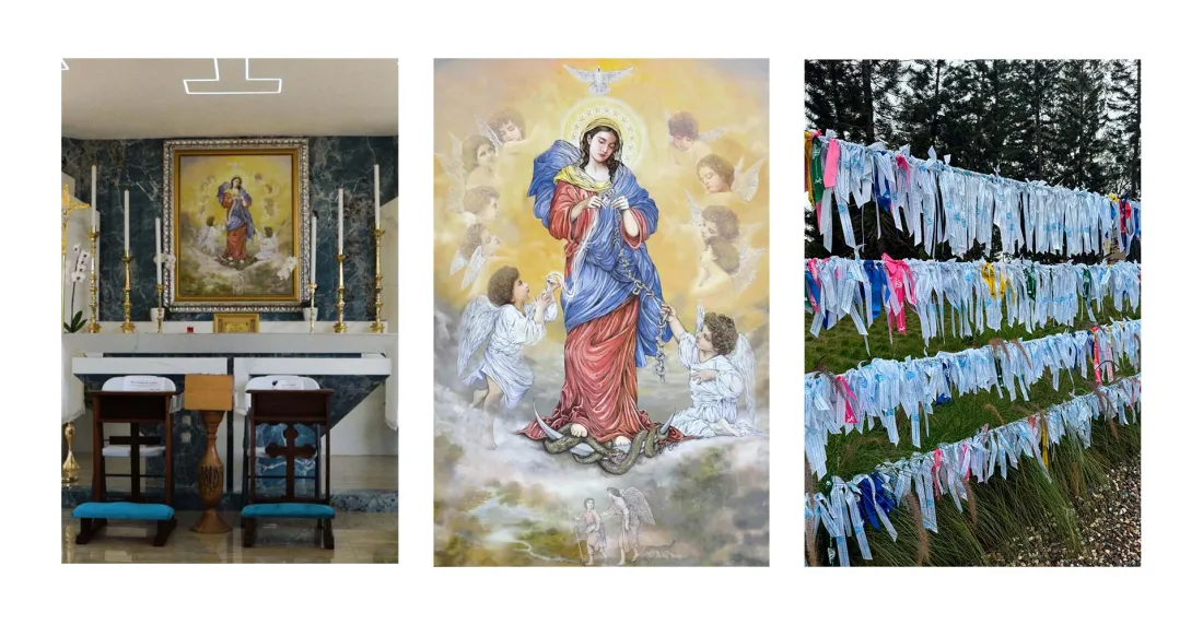 Virgen Desatanudos: así es su santuario en El Hatillo