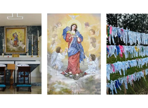 Virgen Desatanudos: así es su santuario en El Hatillo