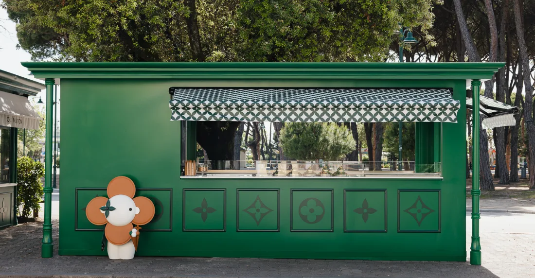 Abre en Toscana la primera heladería Louis Vuitton Louis Vuitton abre en Italia su primera heladería artesanal