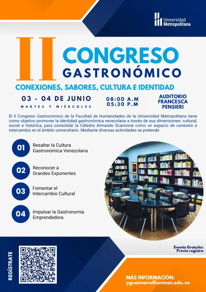 Congreso Gastronómico explorará la identidad culinaria este 3 y 4 de junio
