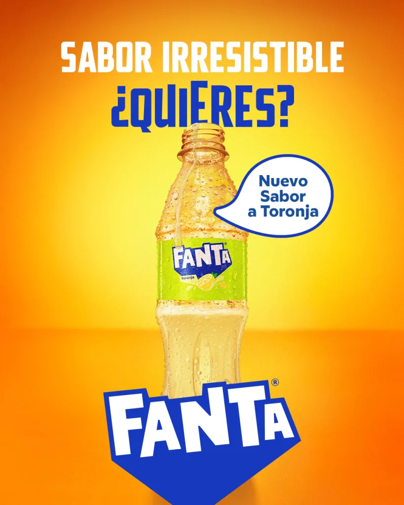 FANTA presenta nuevo sabor a toronja