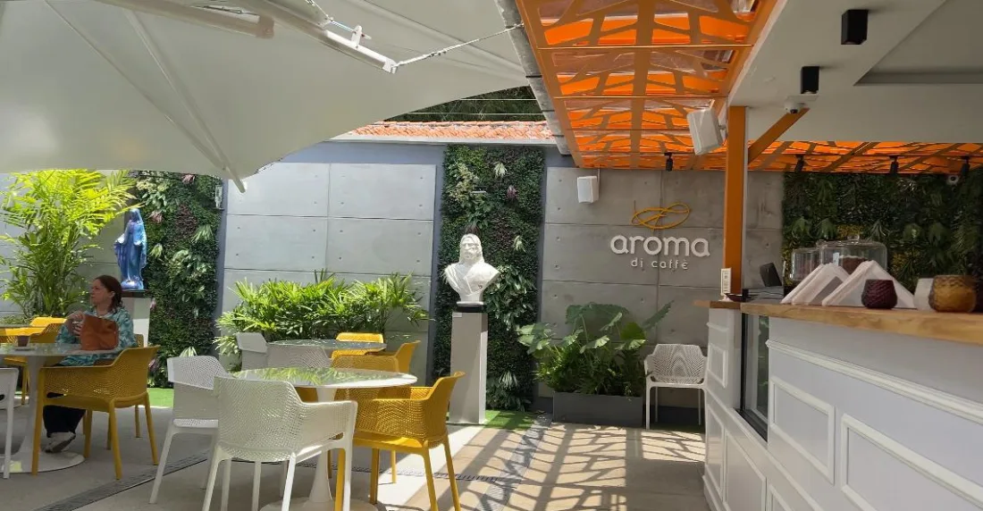 Aroma di caffè: un café con arte se estrena en Los Palos Grandes