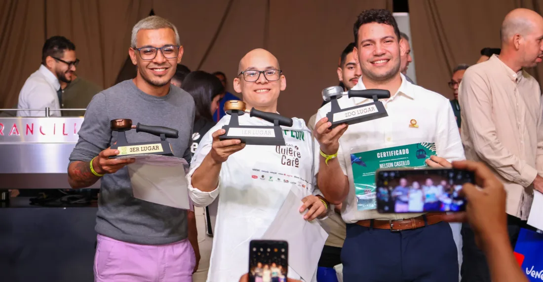 Marco Arévalo ganó el Campeonato Nacional de Baristas con cafés de 3 países