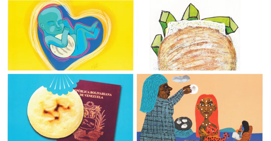 "Una arepa hecha postal": 4 mujeres alrededor de nuestro pan