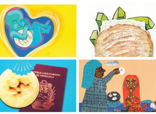 "Una arepa hecha postal": 4 mujeres alrededor de nuestro pan