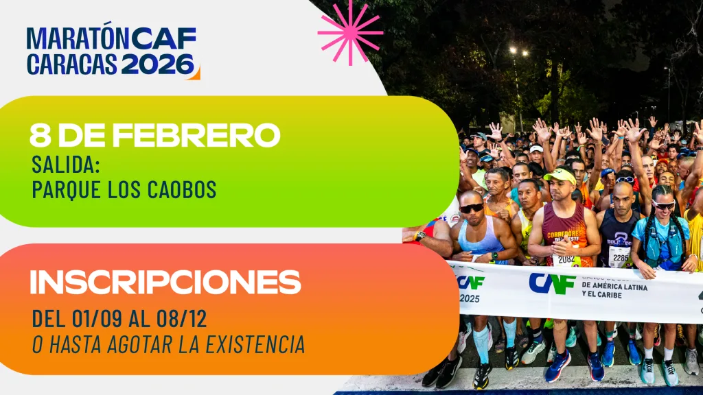 CAF maratón carrera caracas
