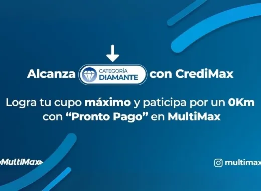Multimax carro 0 km con credimax
