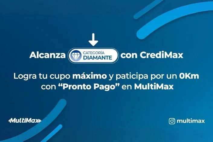 Multimax carro 0 km con credimax
