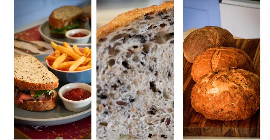 Miga densa y corteza crujiente: así son los nuevos panes de masa madre de Eric Martin