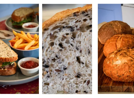 Miga densa y corteza crujiente: así son los nuevos panes de masa madre de Eric Martin