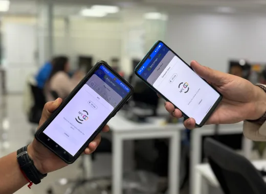 Así se utiliza en pago móvil NFC en Bancamiga