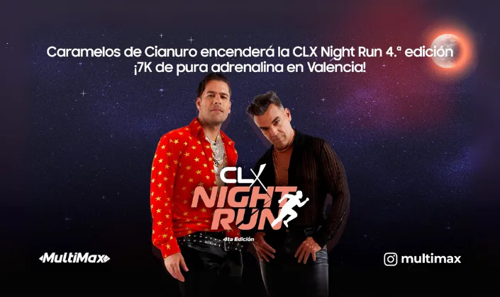 Caramelos de Cianuro tocará en la CLX Night Run en Valencia