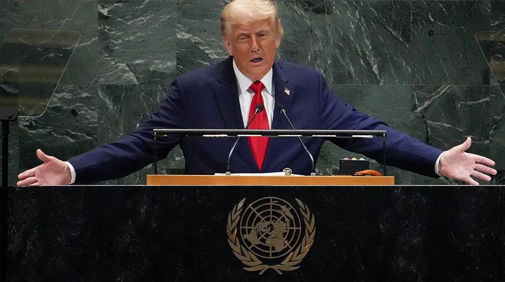 Trump en la ONU: "Haré volar por los aires a los narcotraficantes venezolanos" y otras frases de su discurso