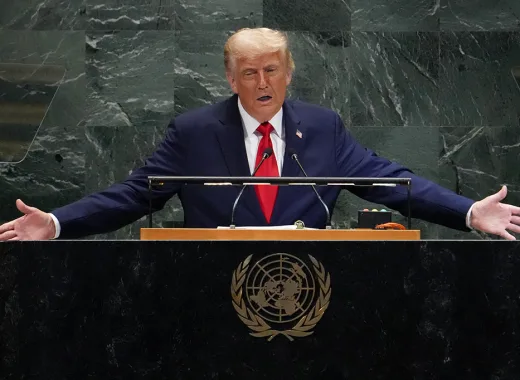Trump en la ONU: "Haré volar por los aires a los narcotraficantes venezolanos" y otras frases de su discurso