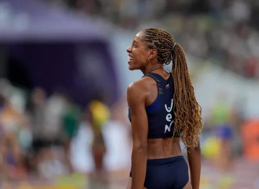 Yulimar Rojas gana bronce en triple salto después de 17 meses de ausencia en la pista