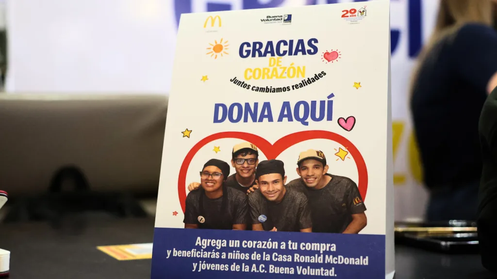 McDonald's Venezuela lanza "Gracias de Corazón" y busca recaudar 60.000 "corazones"