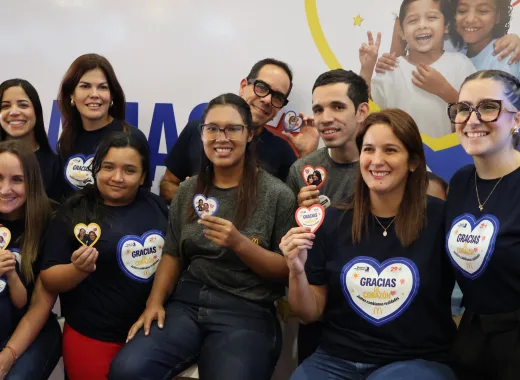 Gracias de corazón