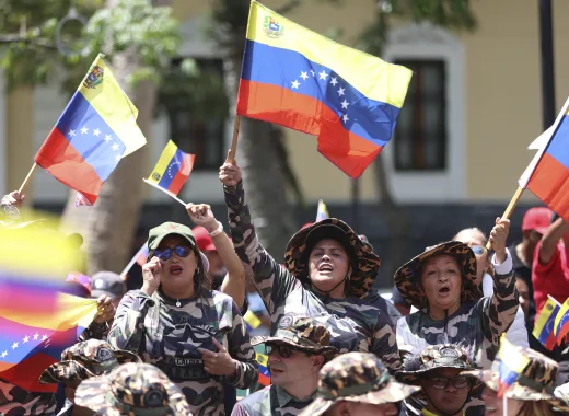 Militares venezolanos