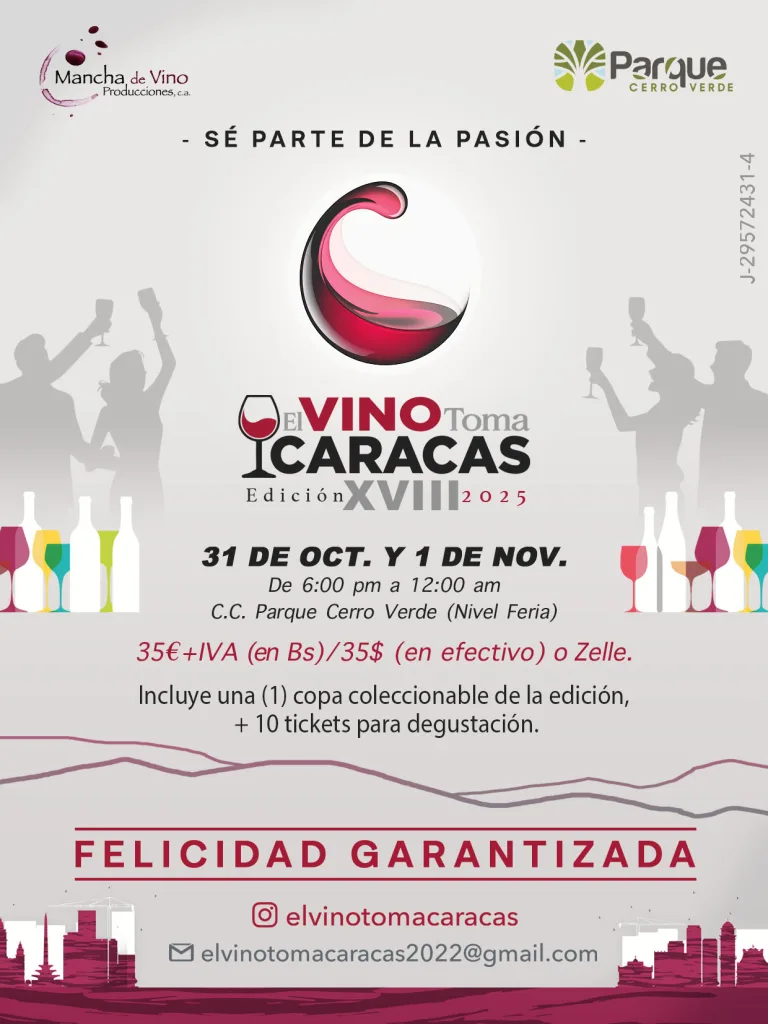 El vino toma caracas