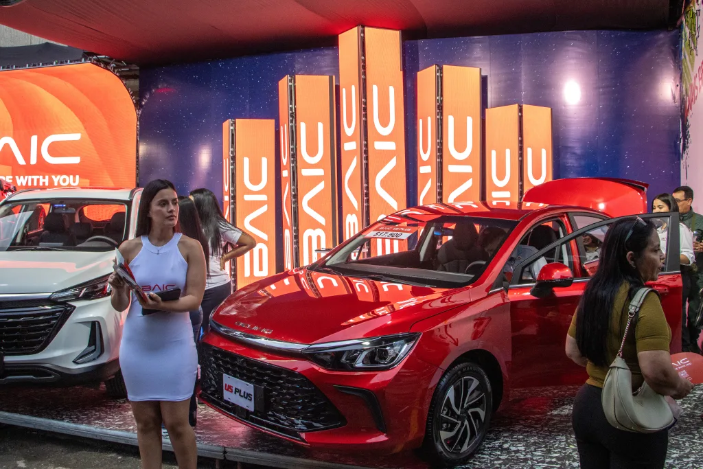 El BAIC U5 Plus es el carro más económico del Autofest